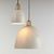 Подвесной светильник Crate and Barrel Maddox Dome Pendant Small with Socket, фото 5