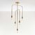 Подвесной светильник Crate and Barrel Salerno 5-Arm Pendant Light, фото 7