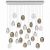 Подвесной светильник Bomma Mussels chandelier 26 pcs, фото 2