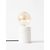 Настольный светильник Plumen LUMI White Concrete Table Lamp By Unrefined, фото 5