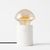 Настольный светильник Plumen LUMI White Concrete Table Lamp By Unrefined, фото 1