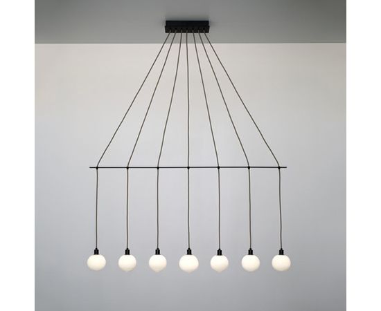 Подвесной светильник SkLO drape linear 7 chandelier, фото 1