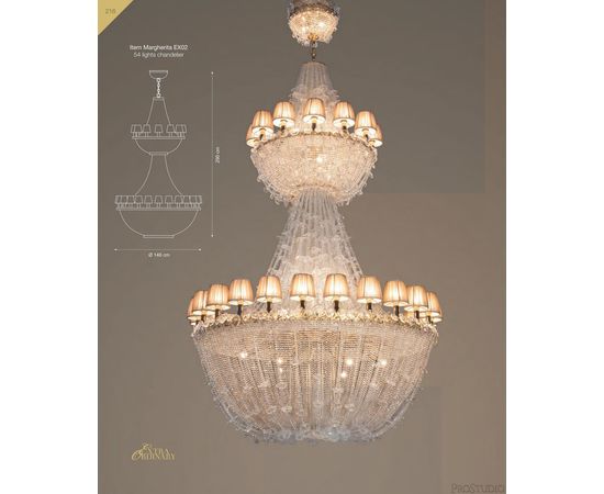 Люстра Patrizia Garganti Margherita chandelier, фото 5