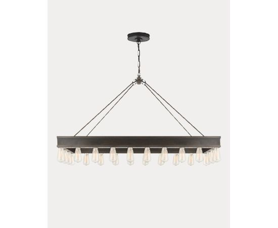 Люстра Ralph Lauren Home Roark Rectangular Chandelier, фото 3