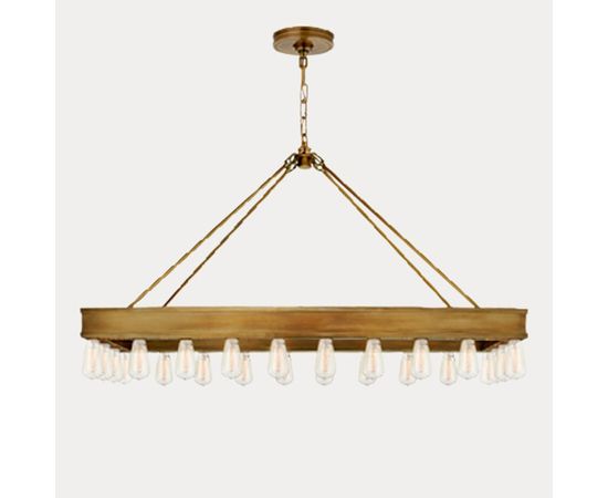 Люстра Ralph Lauren Home Roark Rectangular Chandelier, фото 1