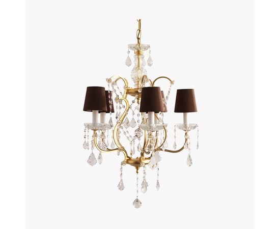 Люстра Bella Figura Crystal Chandelier With Cut Crystal Cups CL351, фото 1