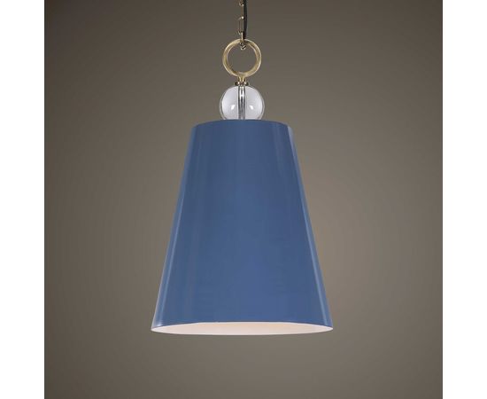 Подвесной светильник UTTERMOST Delray Blue, 1 Lt Pendant, фото 6