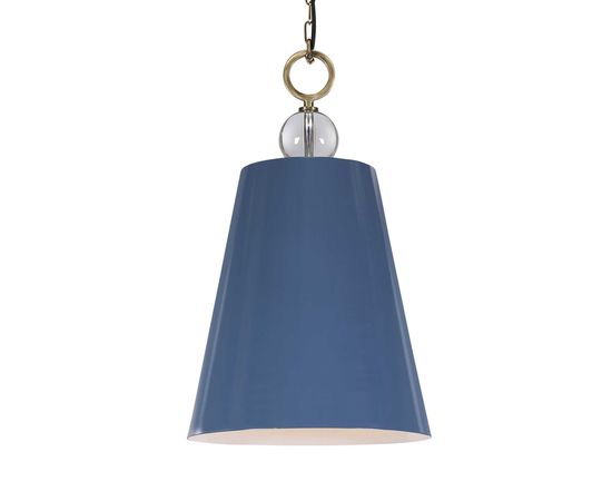 Подвесной светильник UTTERMOST Delray Blue, 1 Lt Pendant, фото 1