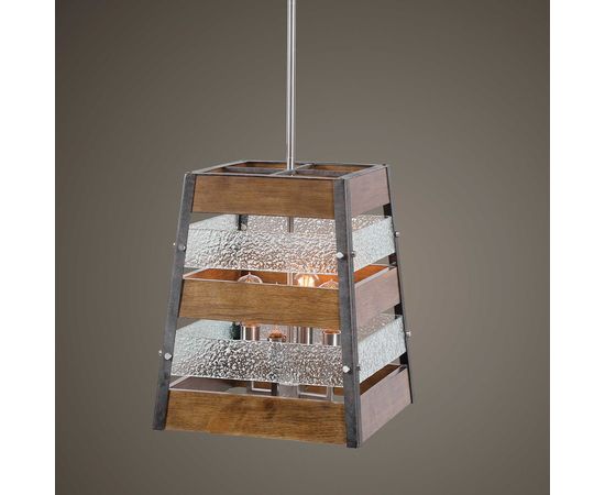 Подвесной светильник UTTERMOST Glasshouse, 4 Lt Pendant, фото 2