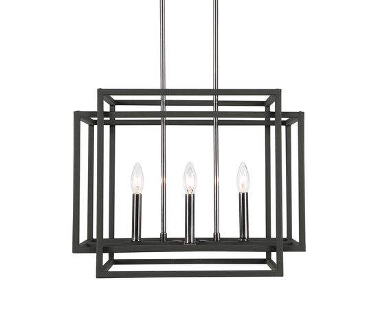 Подвесной светильник UTTERMOST Quadrangle, 2 Lt Mini Pendant, фото 3