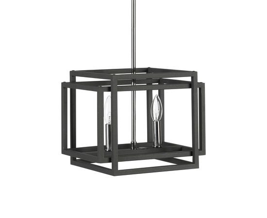 Подвесной светильник UTTERMOST Quadrangle, 2 Lt Mini Pendant, фото 6