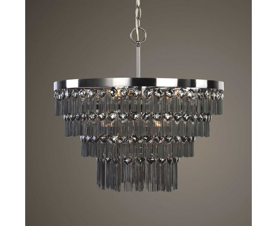 Люстра UTTERMOST Carbonado, 6 Lt Pendant, фото 2