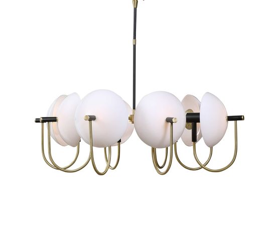 Люстра UTTERMOST Ear Muff, 8 Lt Chandelier, фото 1