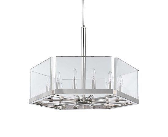 Люстра UTTERMOST Crystal Ingot, 12 Lt Pendant, фото 4