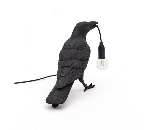 Настольный светильник Seletti Bird Lamp White Waiting, фото 8