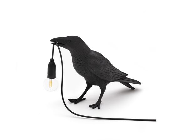 Настольный светильник Seletti Bird Lamp White Waiting, фото 9