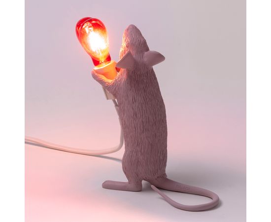 Настольная лампа Seletti Mouse Lamp Love Edition, фото 2