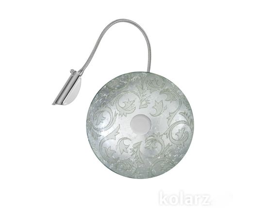 Настенный светильник Kolarz LUNA, Toscana Silver, Ø20/8, фото 1