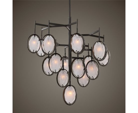 Подвесной светильник Uttermost Maxin, 15 Lt Large Chandelier, фото 3