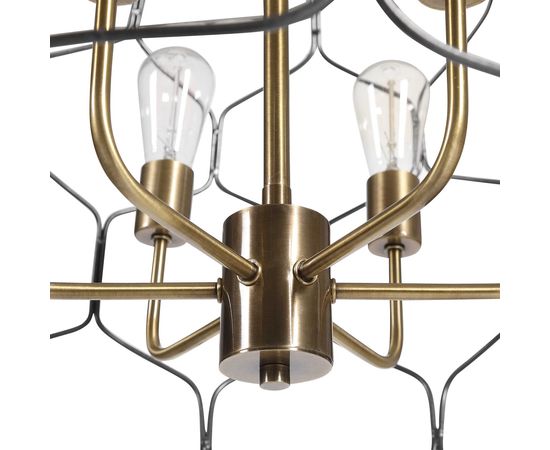 Подвесной светильник Uttermost Halstead, 6 Lt Pendant, фото 5