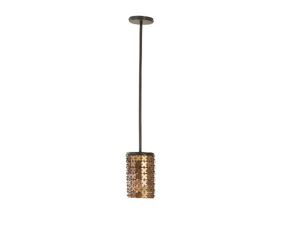 Подвесной светильник Philips Collection Armor Pendant Lamp Brass, фото 1