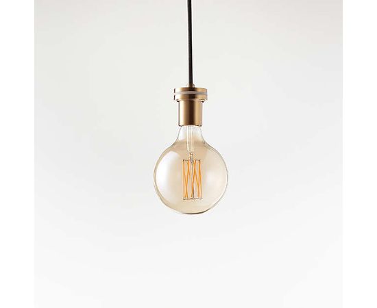 Подвесной светильник Crate and Barrel Arren Single Pendant Socket, фото 4