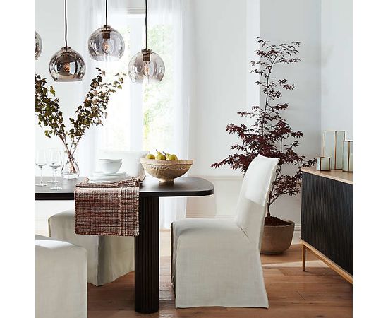 Подвесной светильник Crate and Barrel Arren Round 5-Light Pendant with Round Shades, фото 2