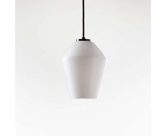 Подвесной светильник Crate and Barrel Arren Single Pendant with Angled Shade, фото 8