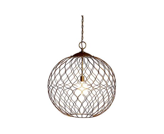 Подвесной светильник Crate and Barrel Hoyne 15&quot; Iron Pendant Lamp, фото 2