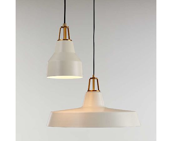 Подвесной светильник Crate and Barrel Maddox Farmhouse Pendant Small with Socket, фото 4