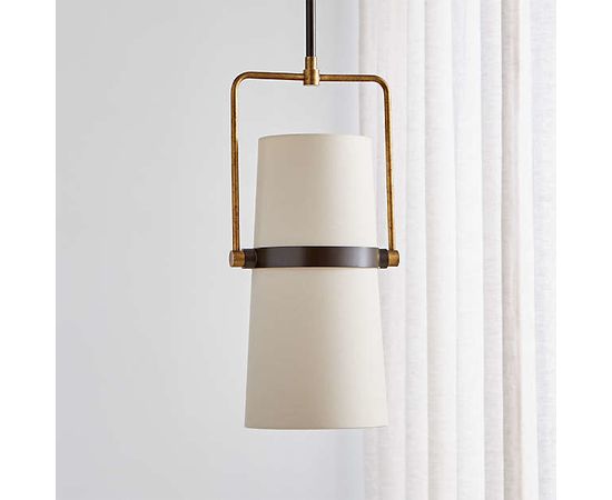 Подвесной светильник Crate and Barrel Riston Adjustable Pendant Light, фото 7