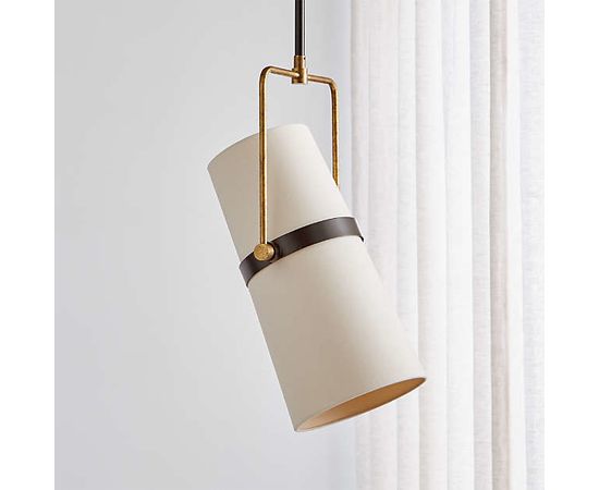 Подвесной светильник Crate and Barrel Riston Adjustable Pendant Light, фото 3