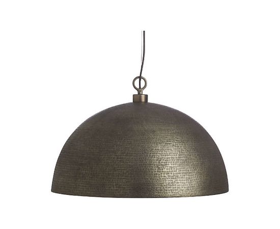 Подвесной светильник Crate and Barrel Rodan Hammered Metal Dome Pendant Light, фото 3