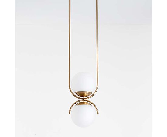 Подвесной светильник Crate and Barrel Rondure Globe Pendant Light, фото 2