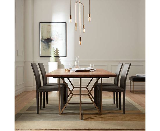 Подвесной светильник Crate and Barrel Salerno 5-Arm Pendant Light, фото 4