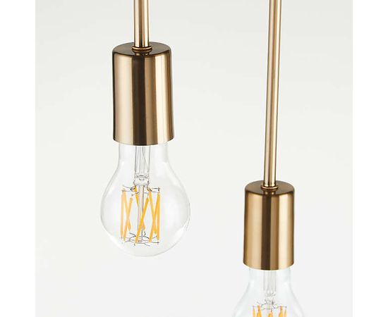 Подвесной светильник Crate and Barrel Salerno 5-Arm Pendant Light, фото 10