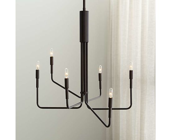 Люстра Crate and Barrel Clive 6-Arm Chandelier, фото 1