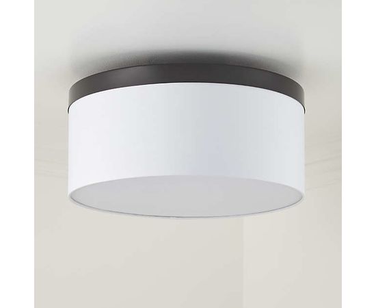 Потолочный светильник Crate and Barrel Anders Drum Flush Mount Light, фото 3