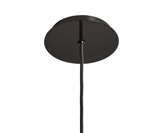 Подвесной светильник Crate and Barrel Gage Black Metal Pendant Lamp, фото 2