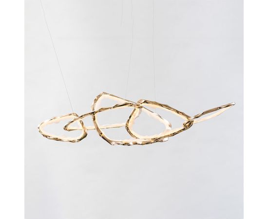 Подвесной светильник Markus Haase Bronze and Onyx Circlet Chandelier II, фото 1