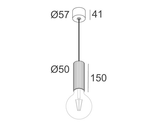 Подвесной светильник Delta Light HEDRA 451 C E27, фото 10