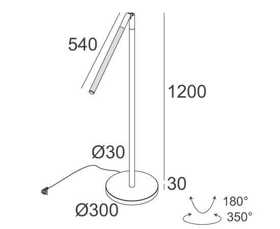 Напольный светильник Delta Light XY180 FLOOR, фото 8