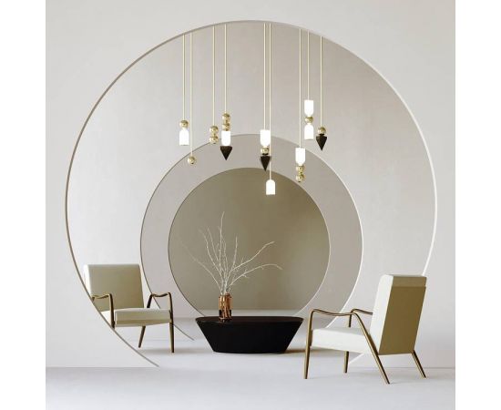 Подвесной светильник Ovature Studios Laur Chandelier small, фото 9