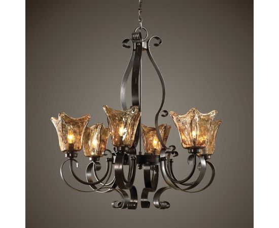 Подвесной светильник Uttermost VETRAIO 6, фото 2