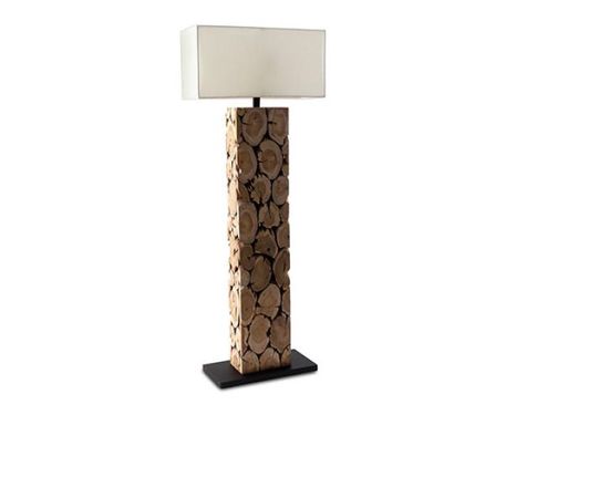 Торшер Philips Collection Teak Wood Lamp, LG, фото 1