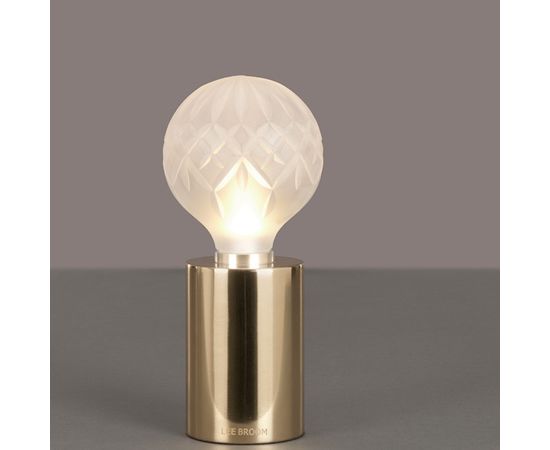 Настольная лампа Lee Broom Frosted Crystal Bulb Table Lamp, фото 3