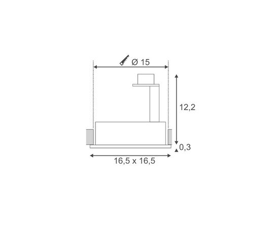 NEW TRIA 1 recessed fitting, фото 3