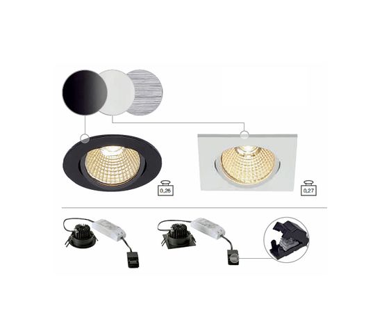 NEW TRIA 68 recessed fitting, фото 2