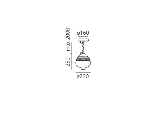 Подвесной светильник Artemide Invero 214 Suspension, фото 3