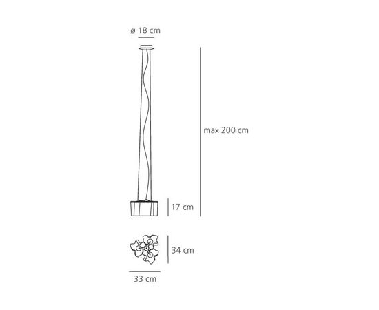 Подвесной светильник Artemide Logico sospensione micro 3x120°, фото 2